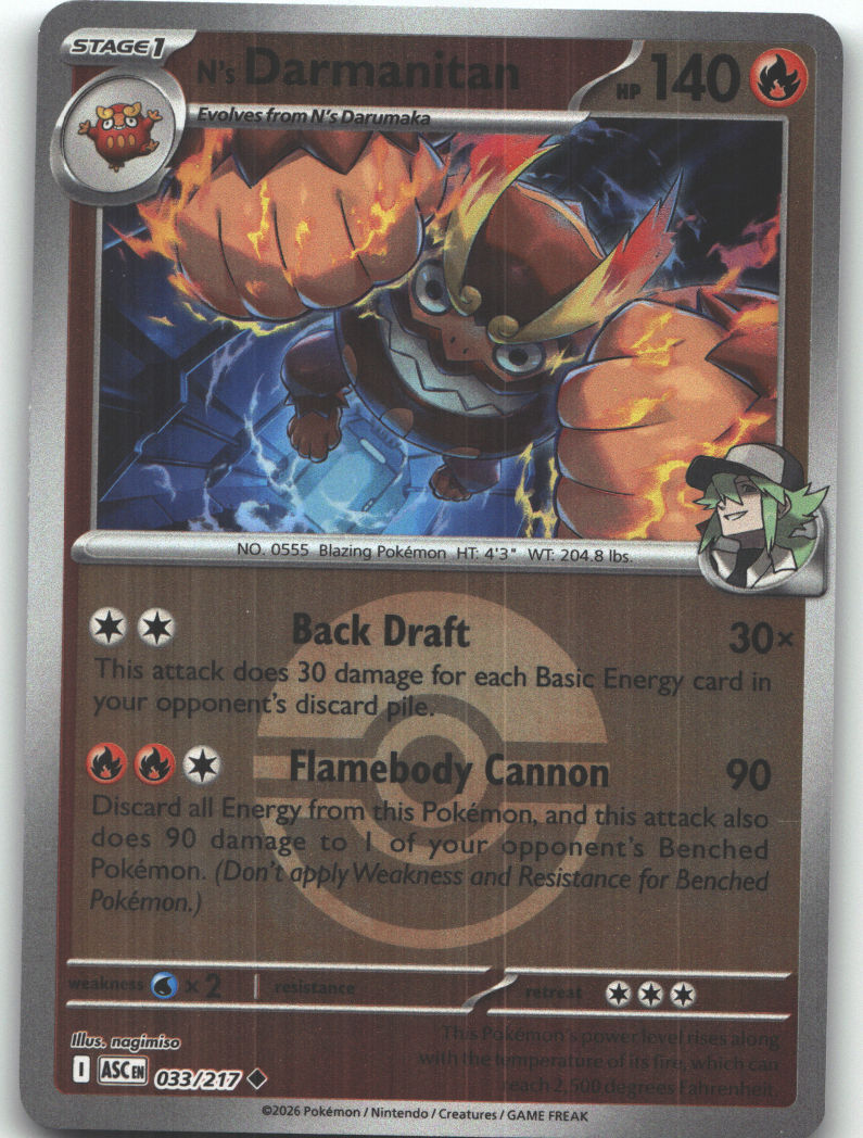 N's Darmanitan (Poke Ball)