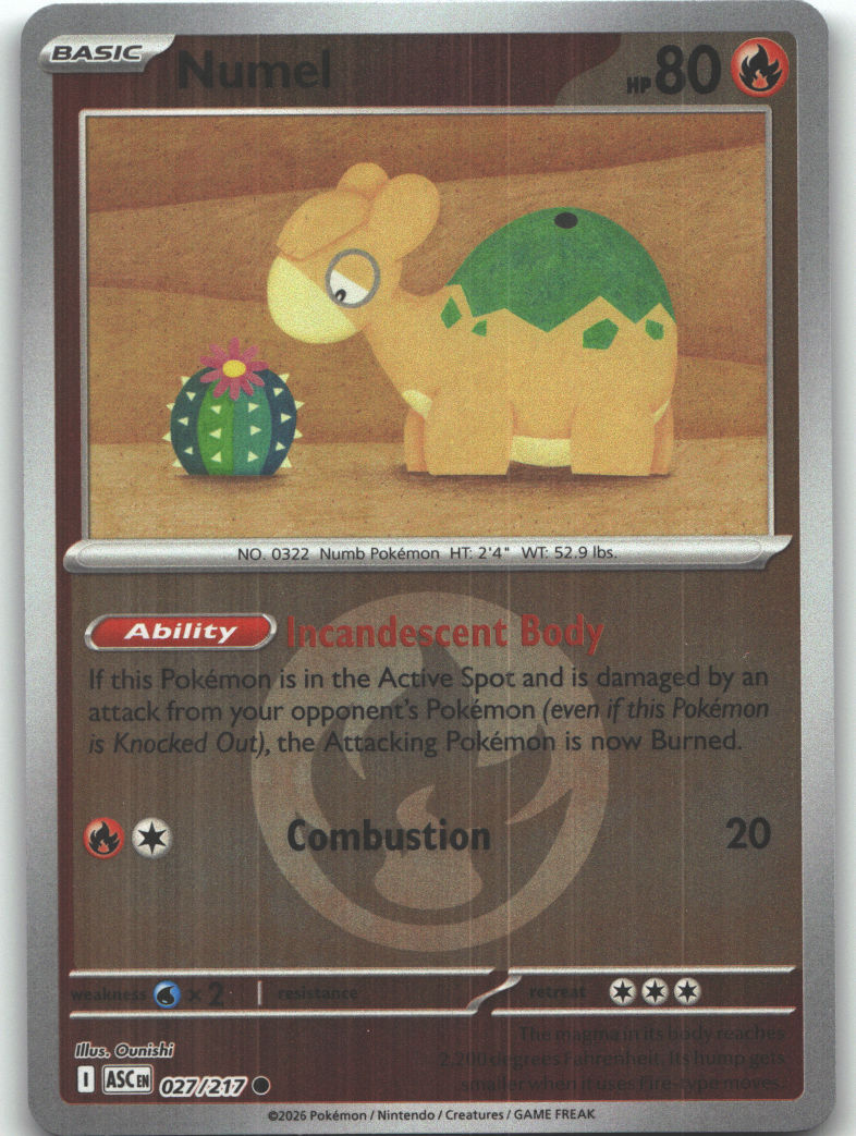 Numel - 027/217 (Energy Symbol Pattern)
