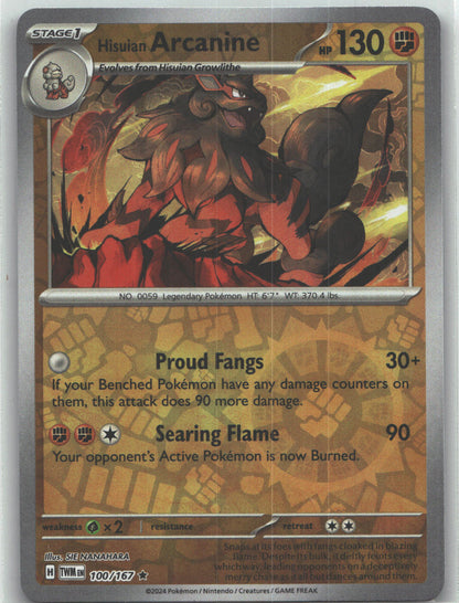 Hisuian Arcanine