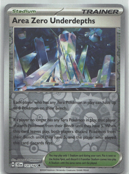 Area Zero Underdepths - 131/142