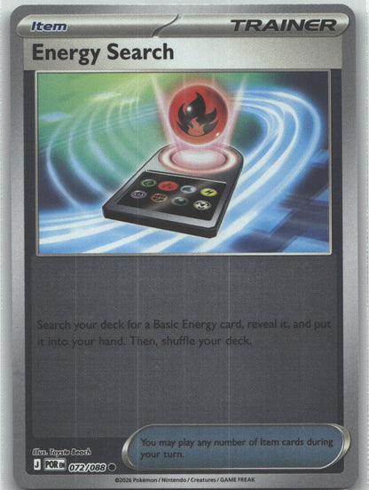 Energy Search