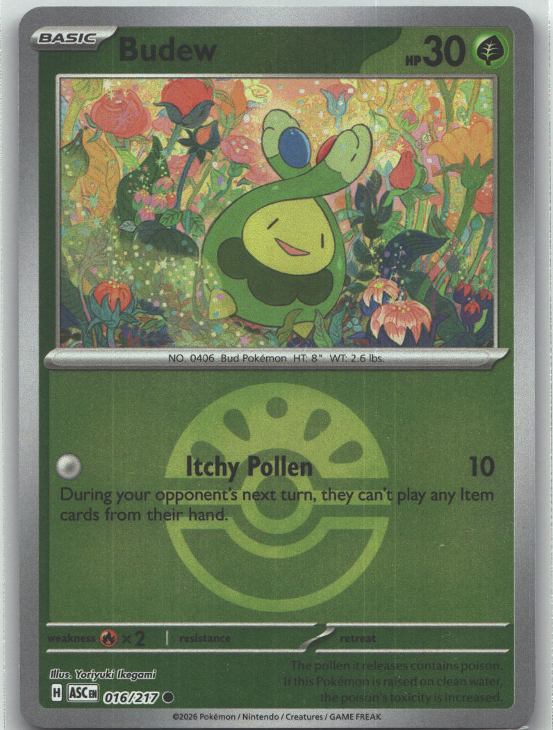 Budew - 016/217 (Friend Ball)
