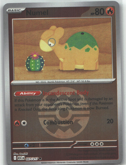 Numel - 027/217 (Quick Ball)