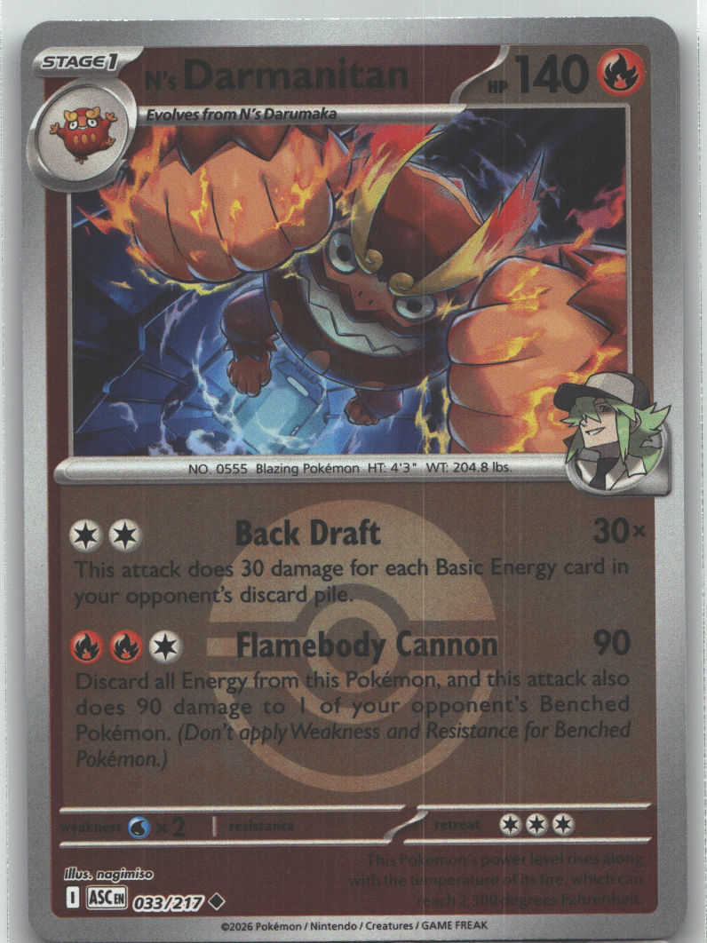 N's Darmanitan (Poke Ball)