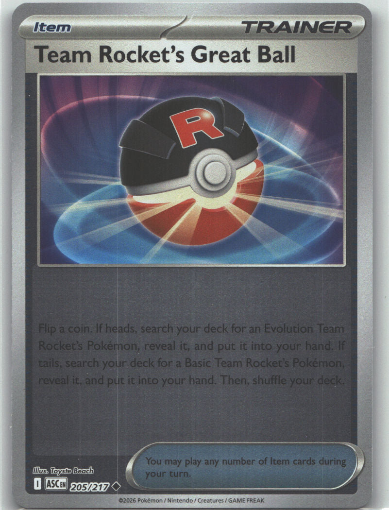 Team Rocket's Great Ball