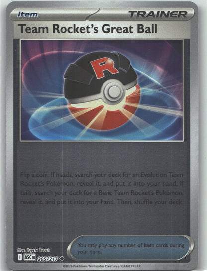 Team Rocket's Great Ball