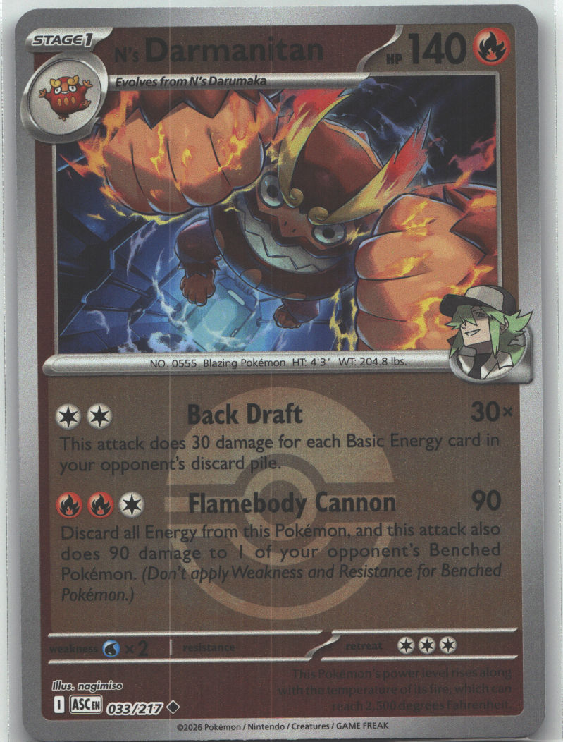 N's Darmanitan (Poke Ball)