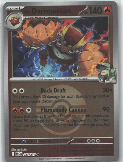 N's Darmanitan (Poke Ball)