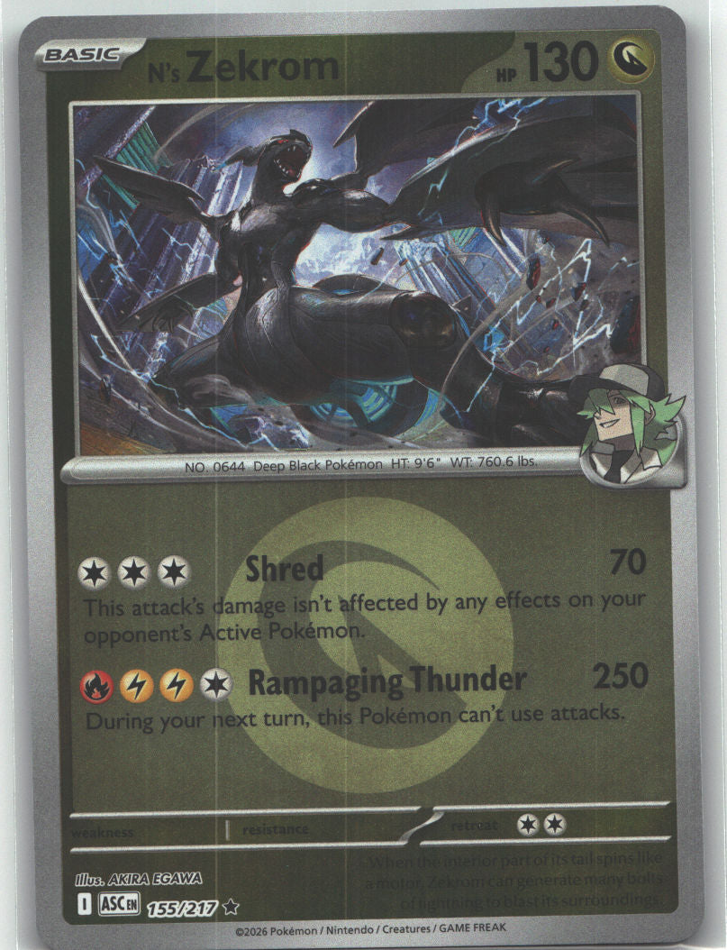 N's Zekrom (Energy Symbol Pattern)