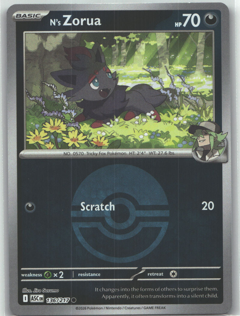 N's Zorua (Poke Ball)