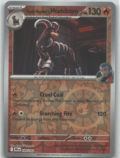Team Rocket's Houndoom - 038/182