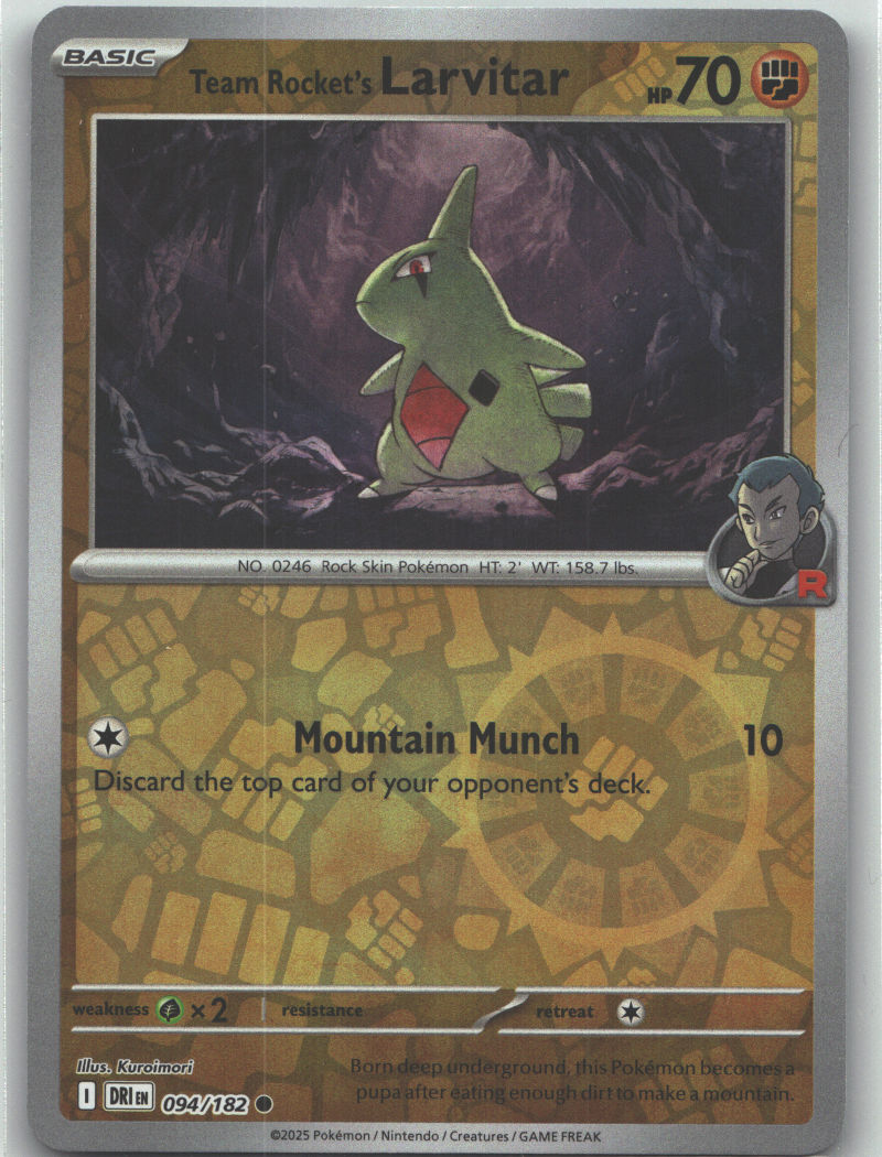 Team Rocket's Larvitar