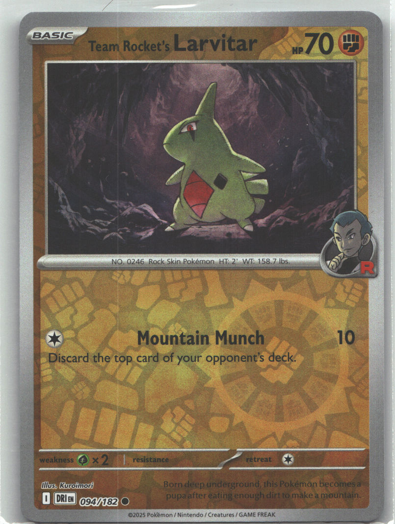 Team Rocket's Larvitar