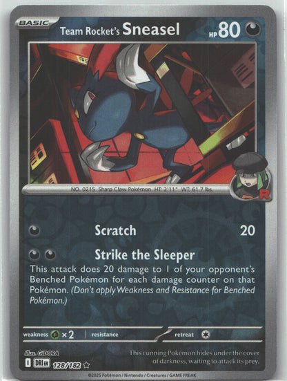 Team Rocket's Sneasel