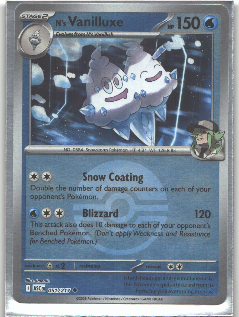 N's Vanilluxe (Poke Ball)