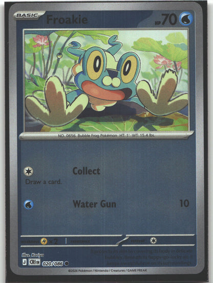 Froakie - 020/086