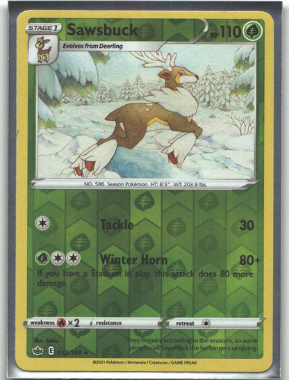 Sawsbuck | Near Mint / English / Reverse Holofoil