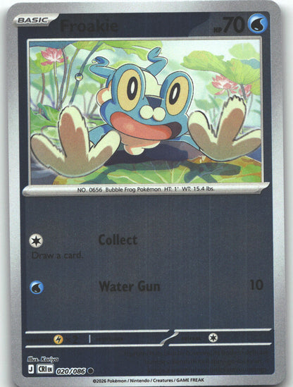 Froakie - 020/086
