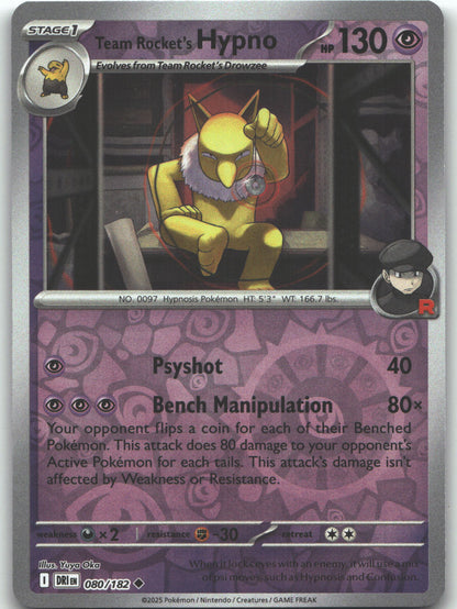 Team Rocket's Hypno