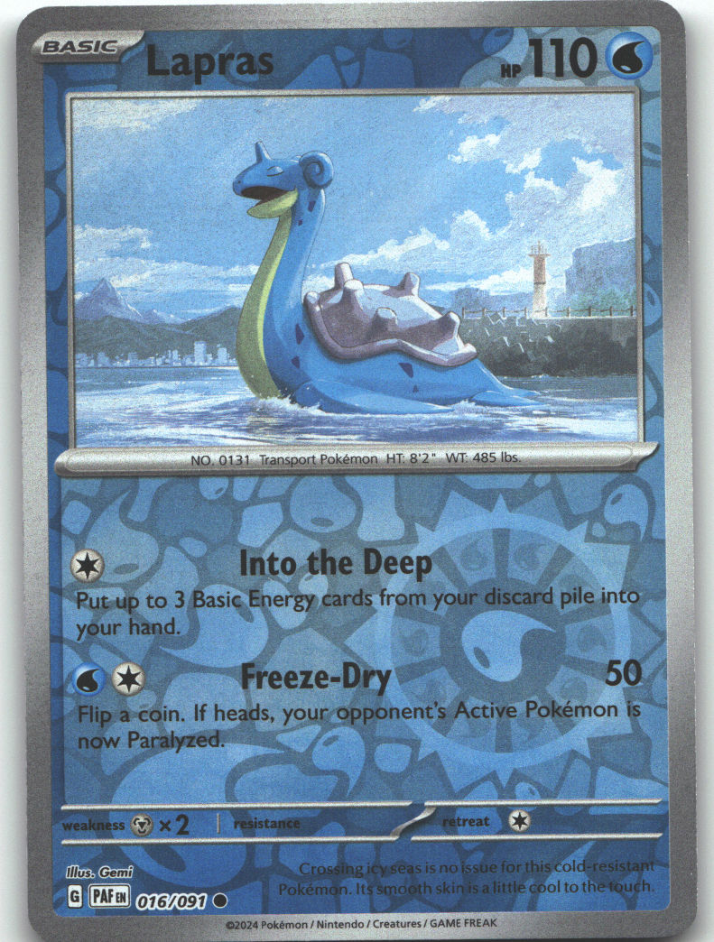 Lapras | Near Mint / English / Reverse Holofoil