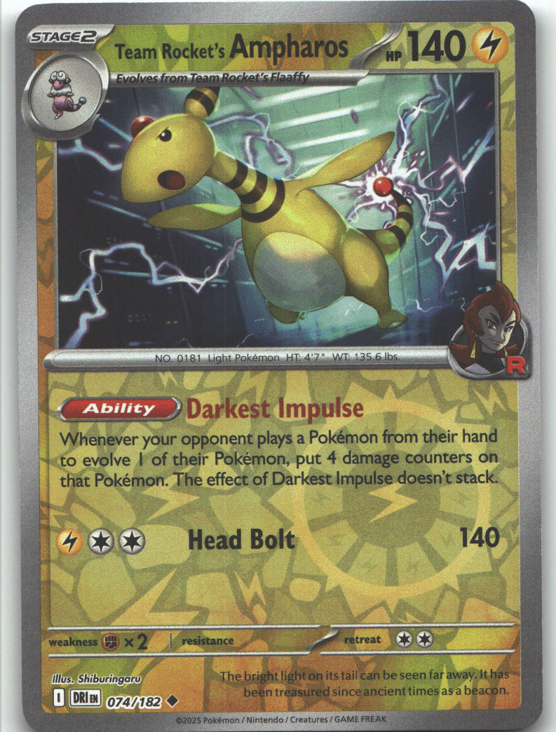 Team Rocket's Ampharos