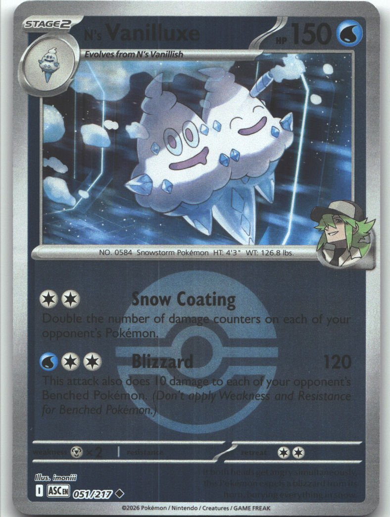 N's Vanilluxe (Poke Ball)