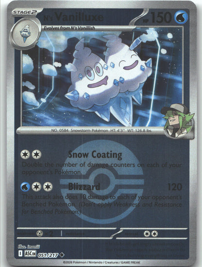 N's Vanilluxe (Poke Ball)