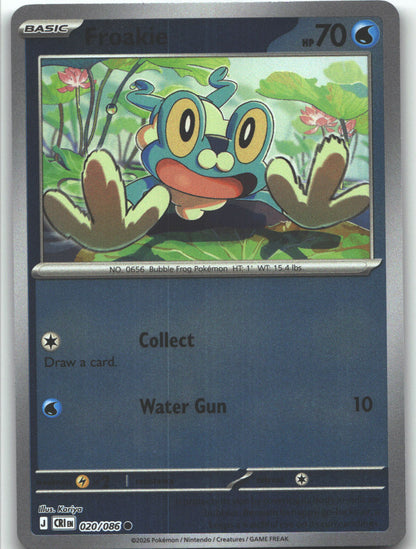 Froakie - 020/086