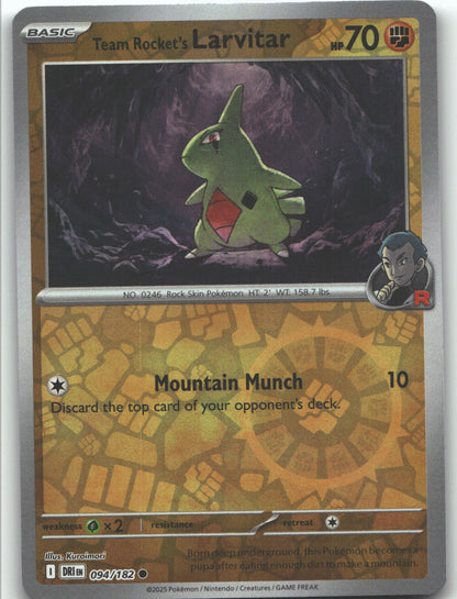 Team Rocket's Larvitar