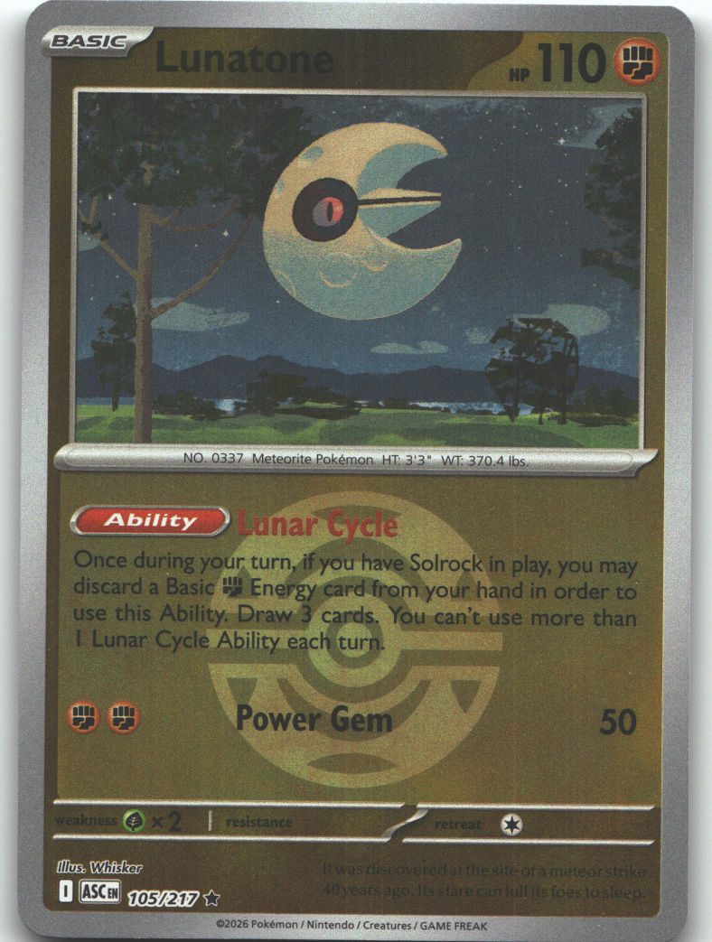 Lunatone (Dusk Ball)