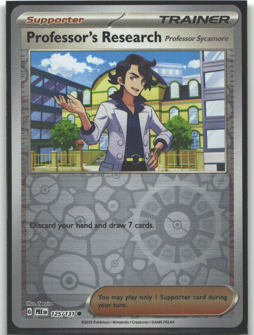 Professor's Research [Professor Sycamore]
