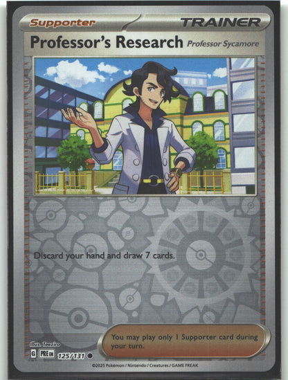 Professor's Research [Professor Sycamore]