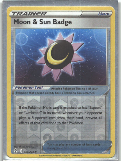 Moon & Sun Badge