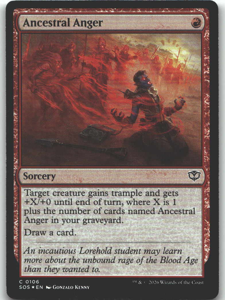 Ancestral Anger