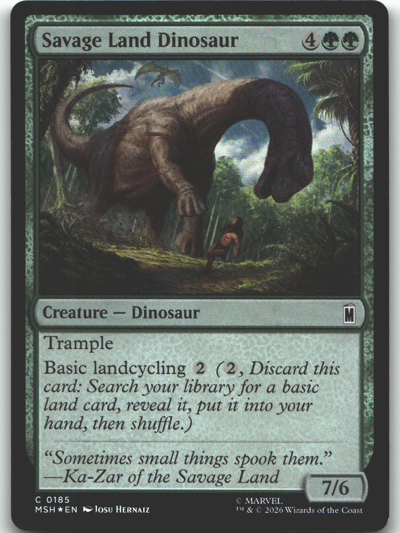 Savage Land Dinosaur