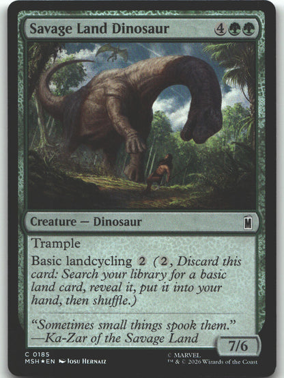 Savage Land Dinosaur