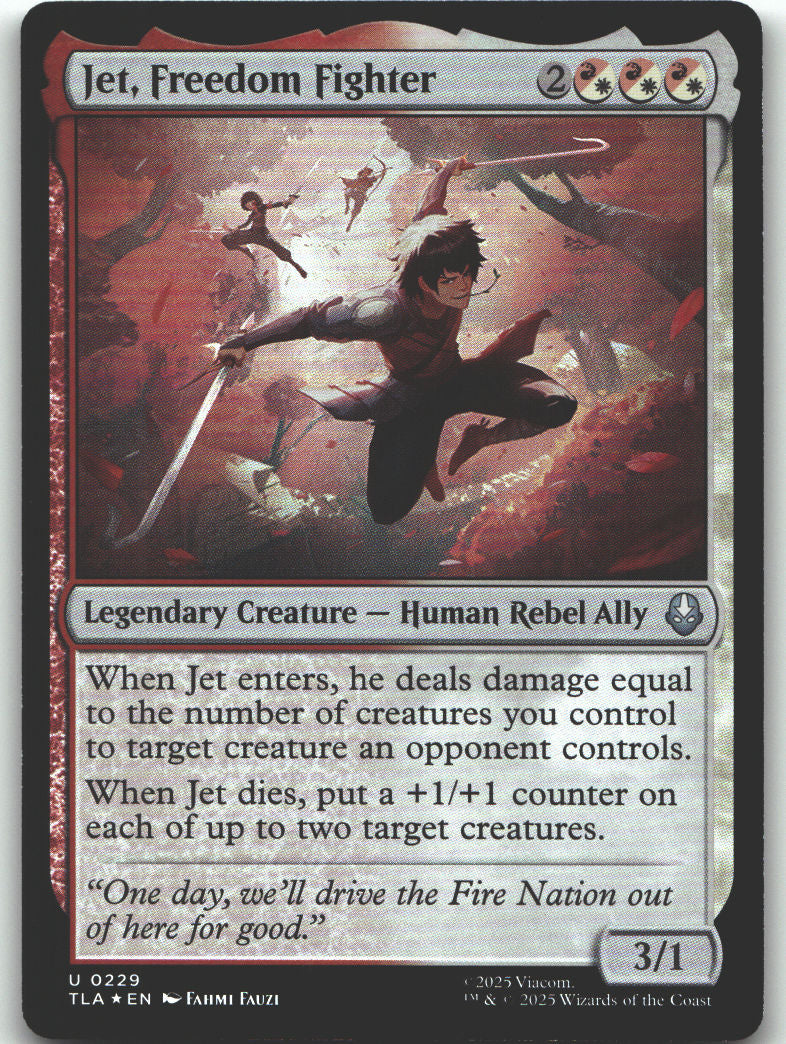 Jet, Freedom Fighter