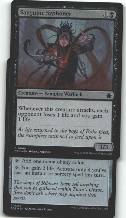 Sanguine Syphoner
