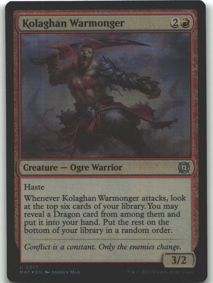 Kolaghan Warmonger