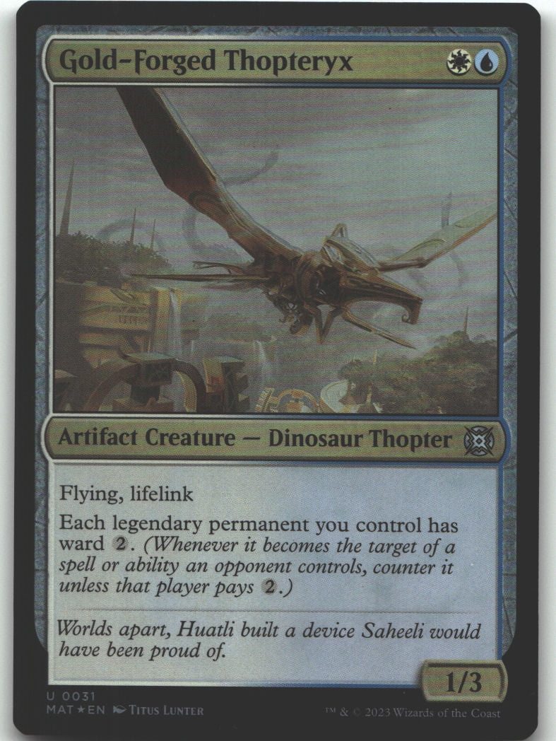Gold-Forged Thopteryx