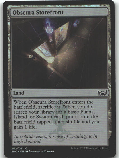 Obscura Storefront