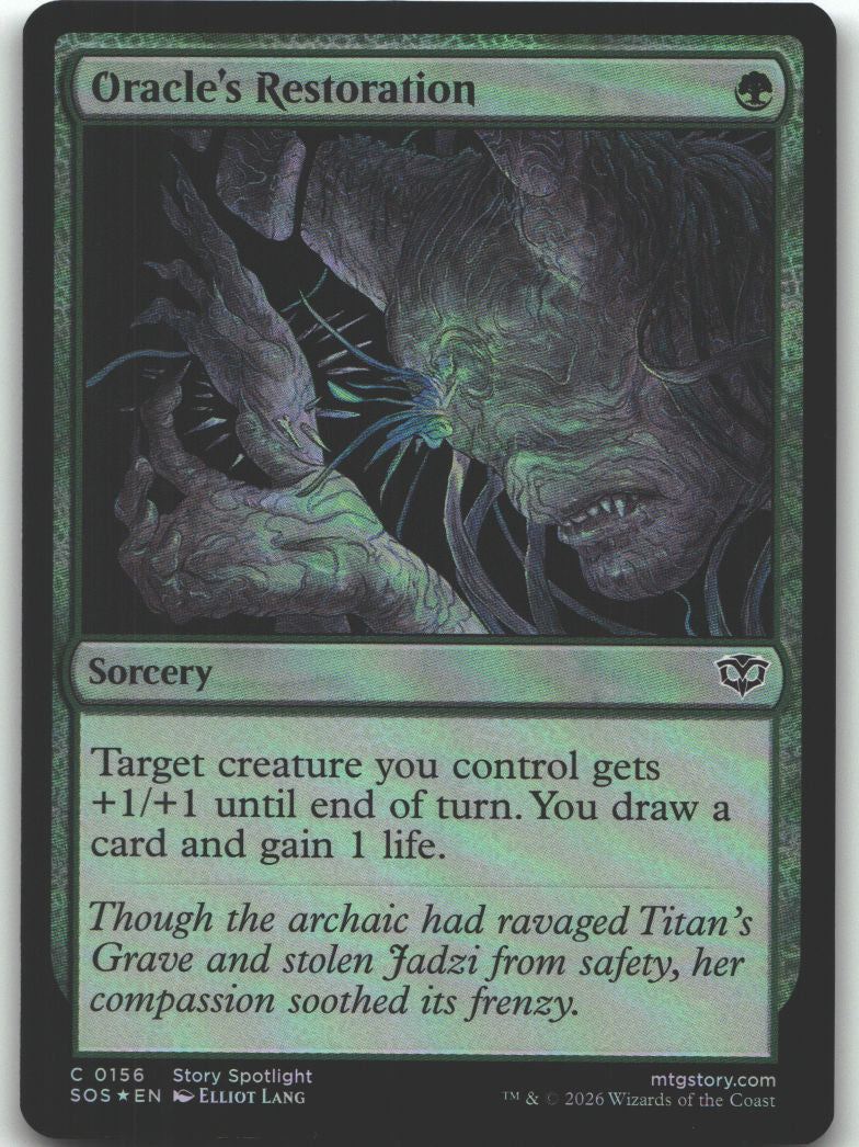 Oracle's Restoration