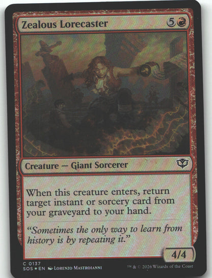 Zealous Lorecaster