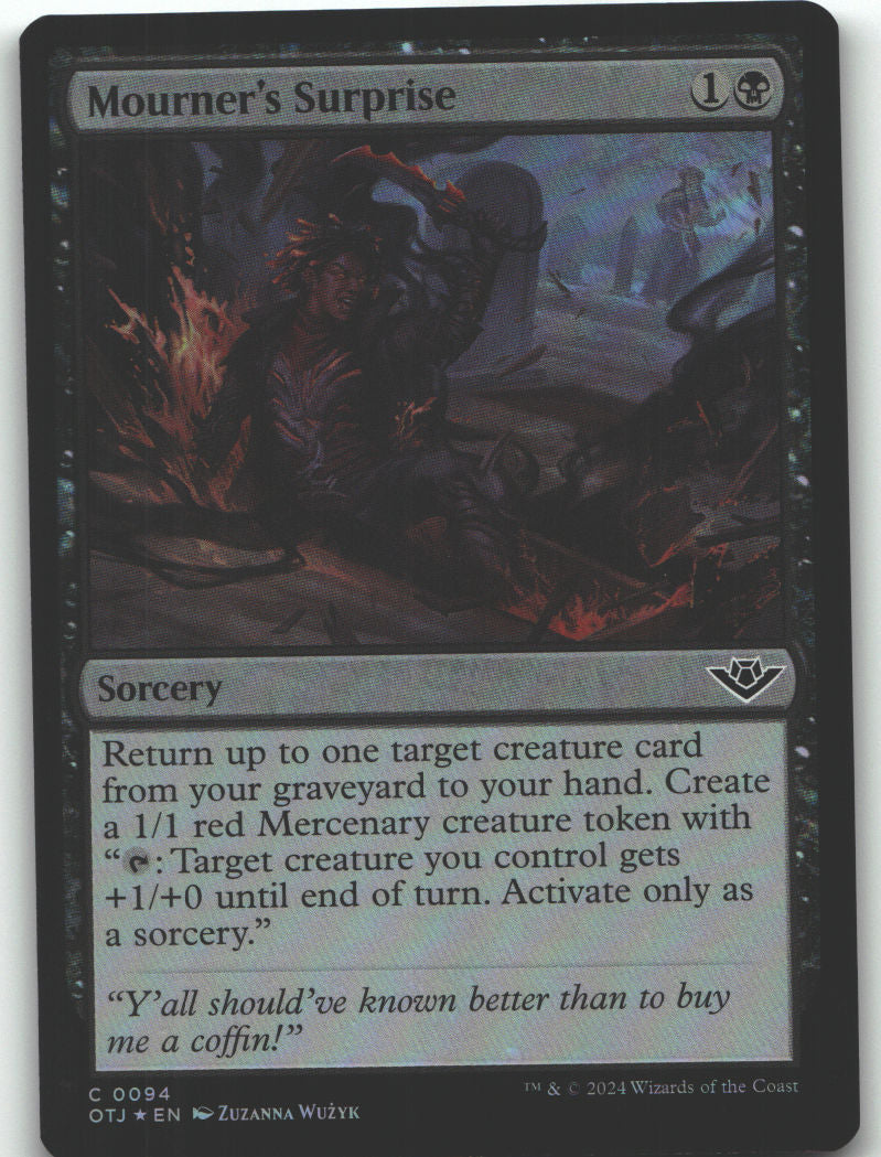 Mourner's Surprise