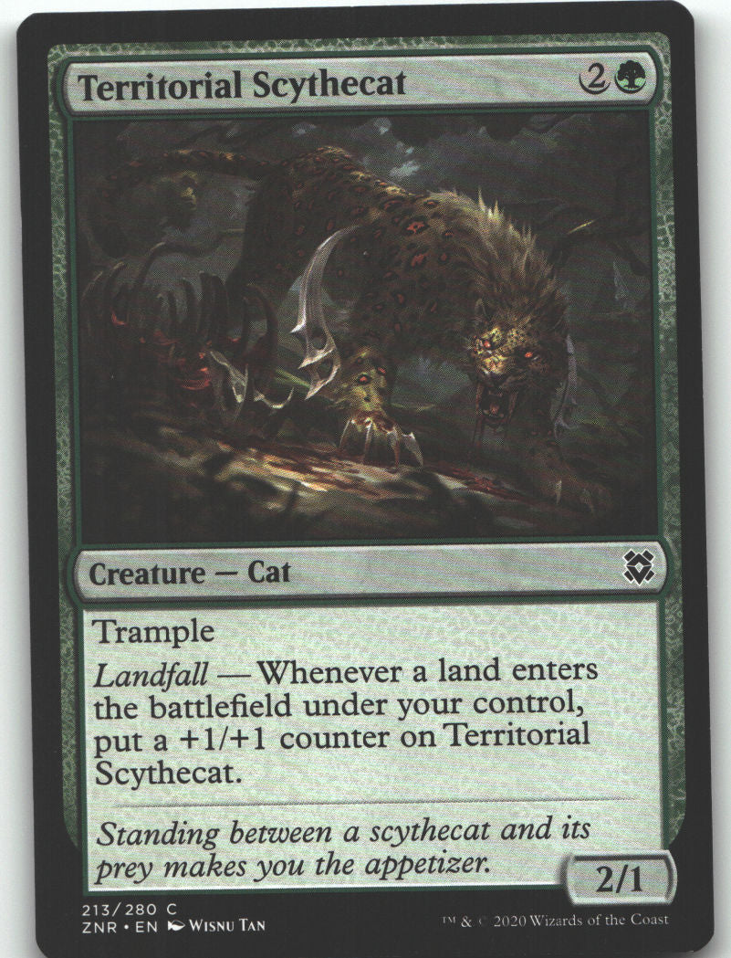 Territorial Scythecat