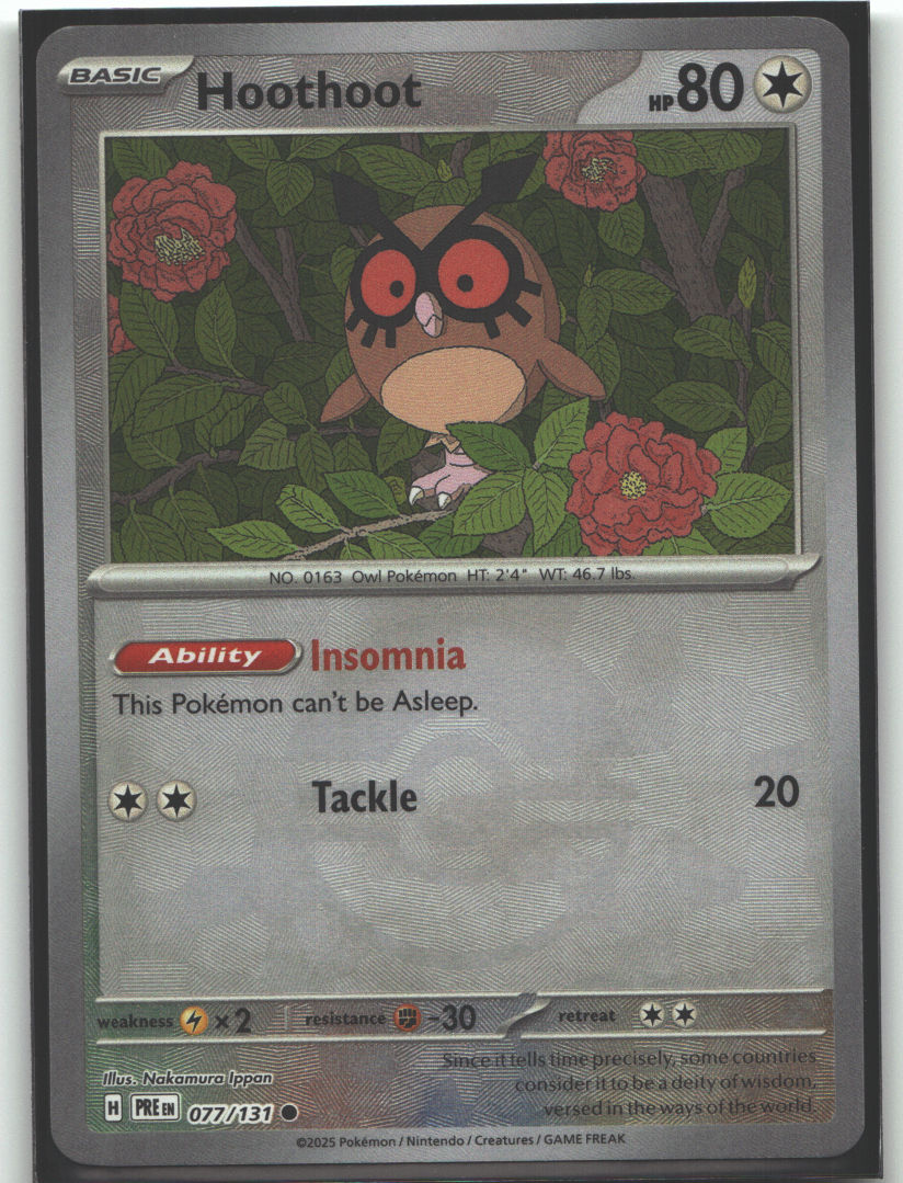 Hoothoot (Poke Ball Pattern)