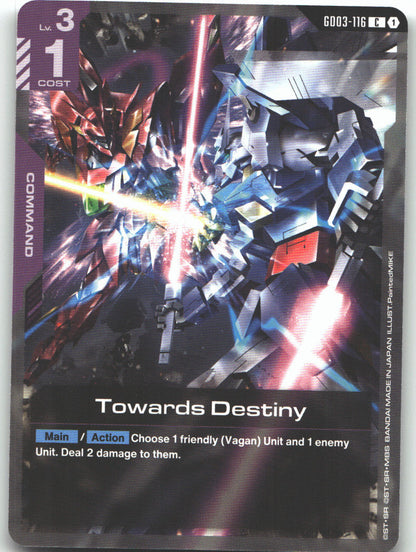 Towards Destiny