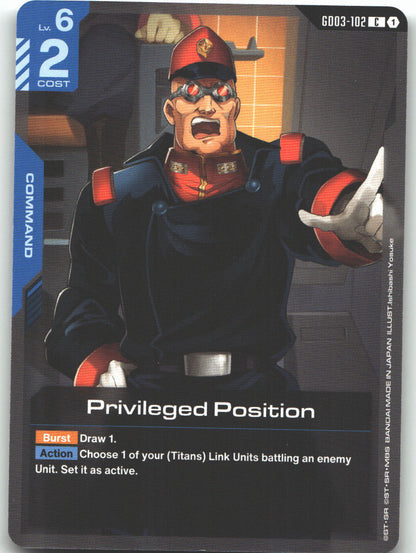 Privileged Position