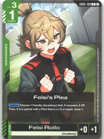 Felsi's Plea