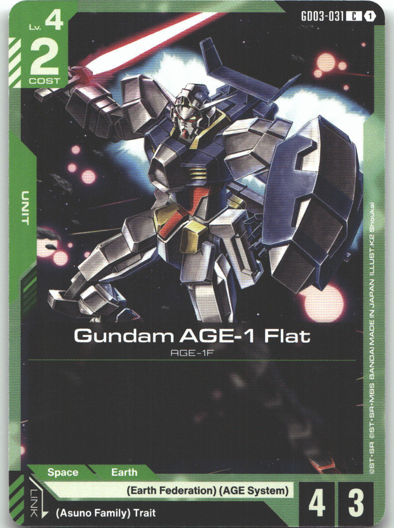 Gundam AGE-1 Flat